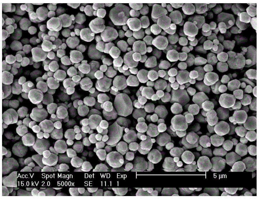 Preparation method of high tap density surface modified silver powder