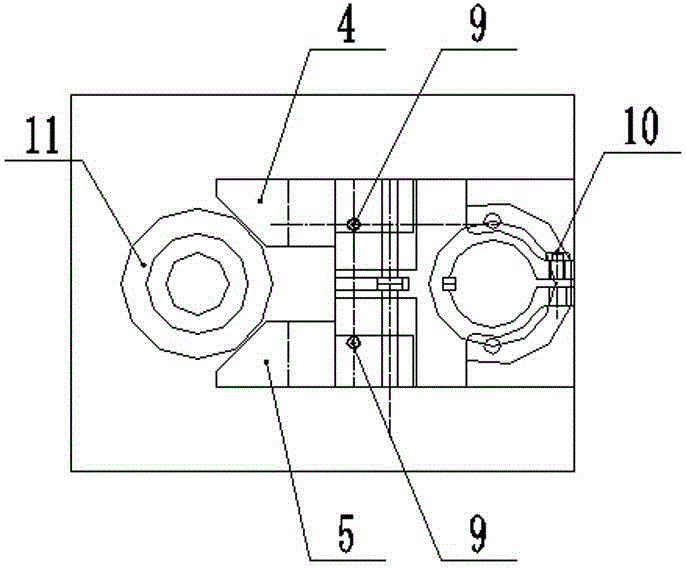 Shaft fork detecting device for transmission shaft