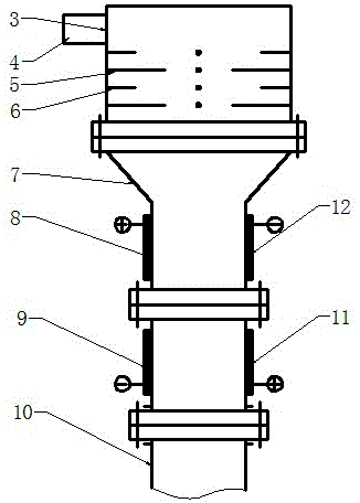 Fine particle rotational flow type electric agglomeration dust removing and collecting device