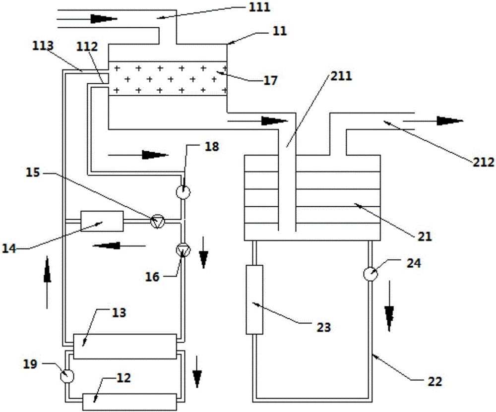 Engine thermal energy recovery generating set