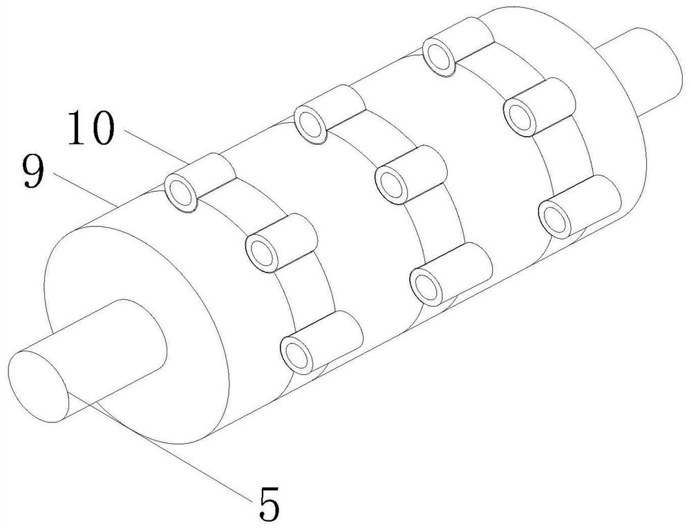 Six-color rotary press for printing bills and manufacturing method thereof