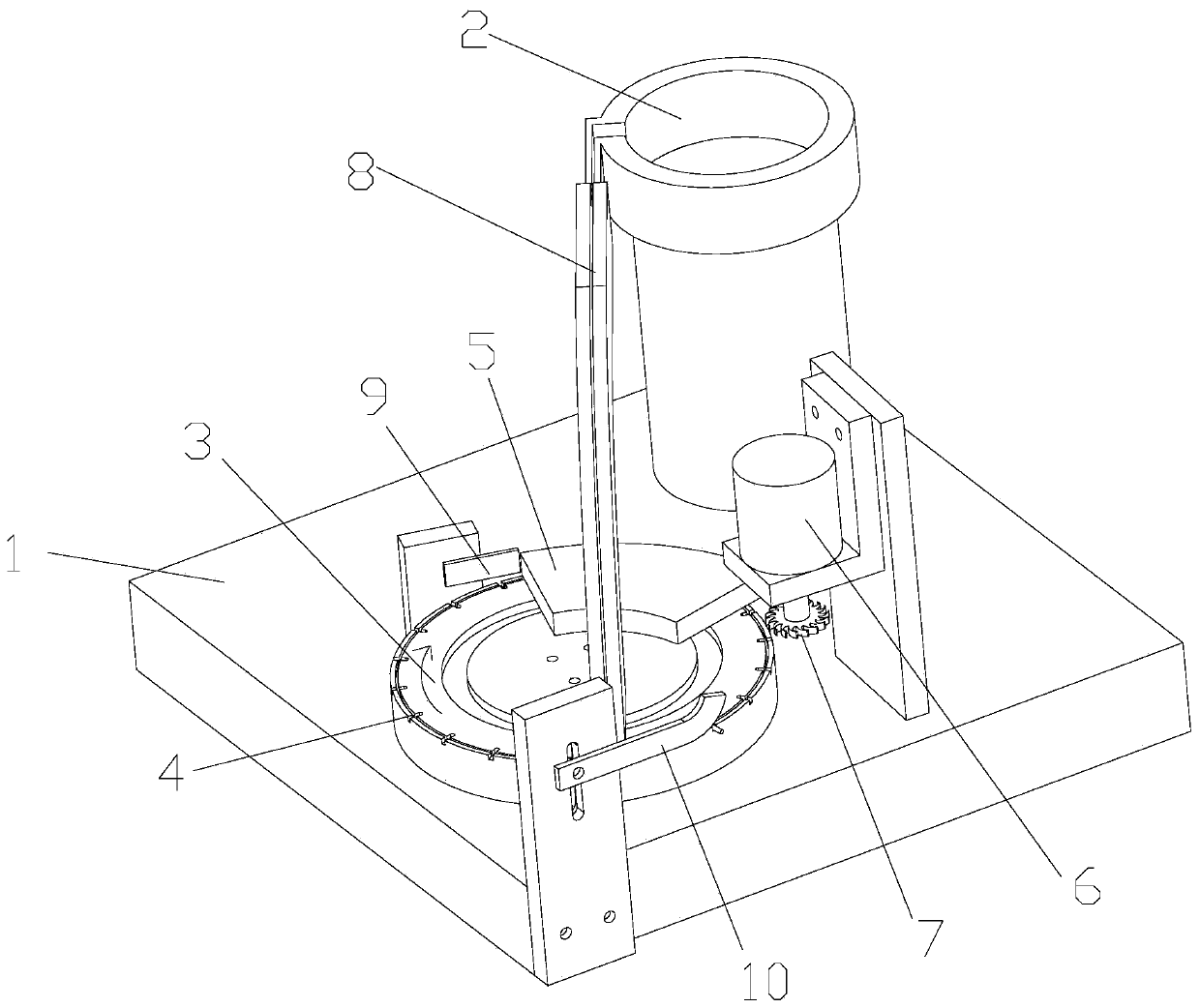 Full-automatic male pin solder cup milling machine