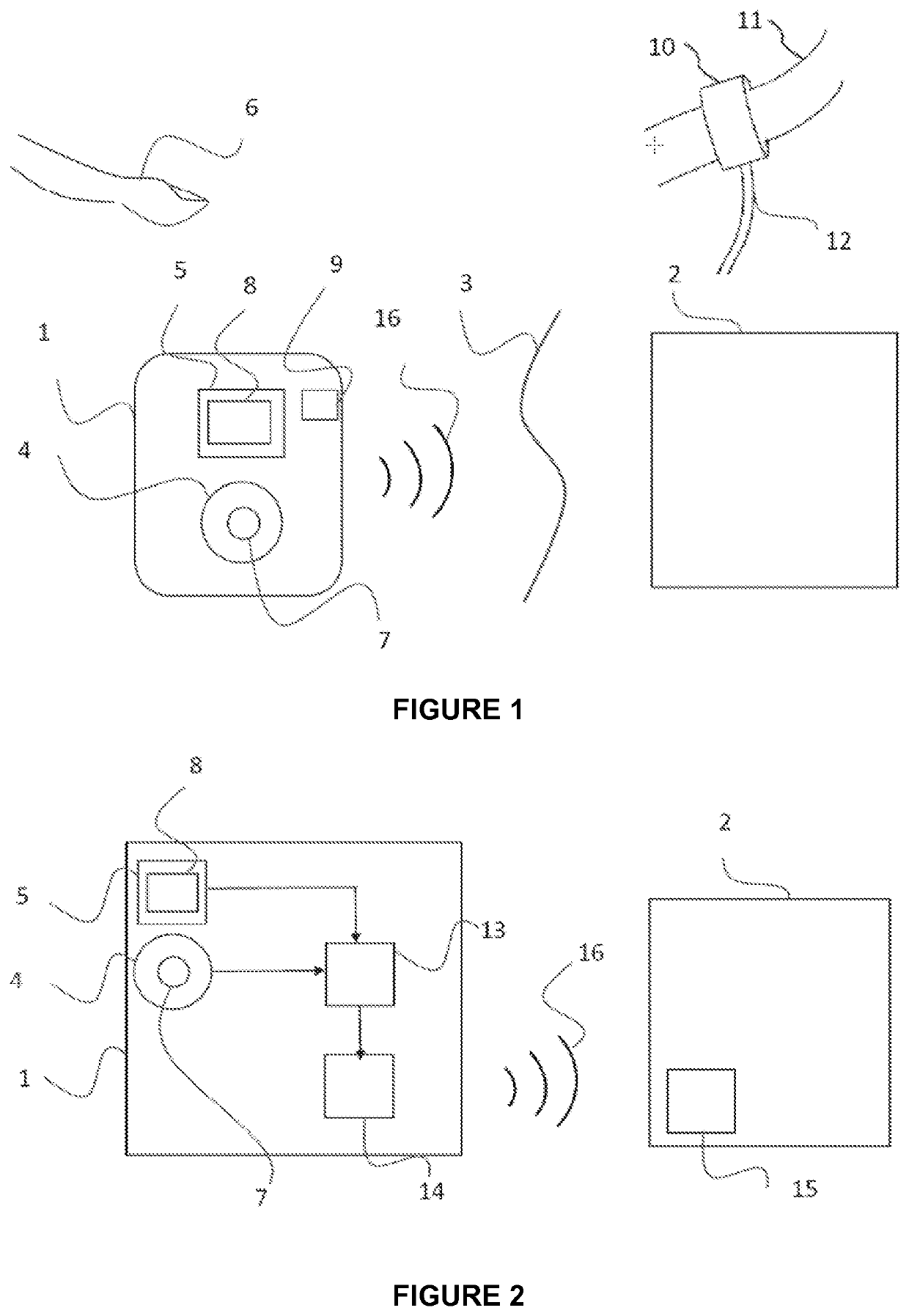 System and method for commanding a medical device arranged to be implanted