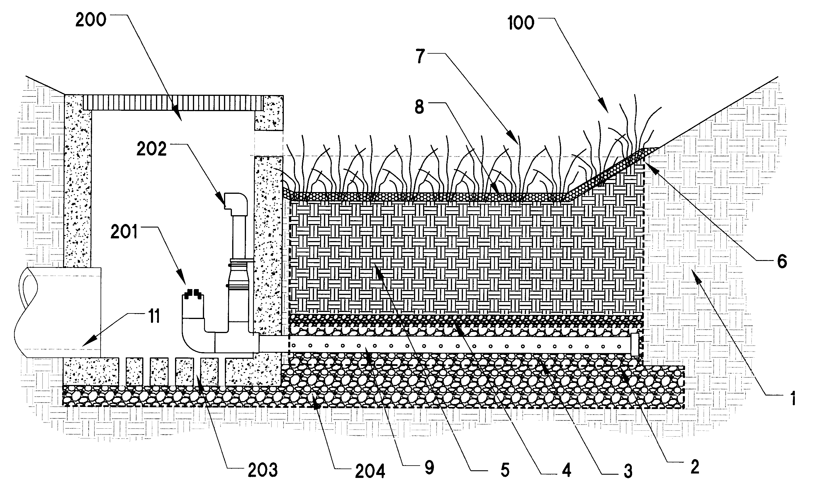 Bioretention system and method