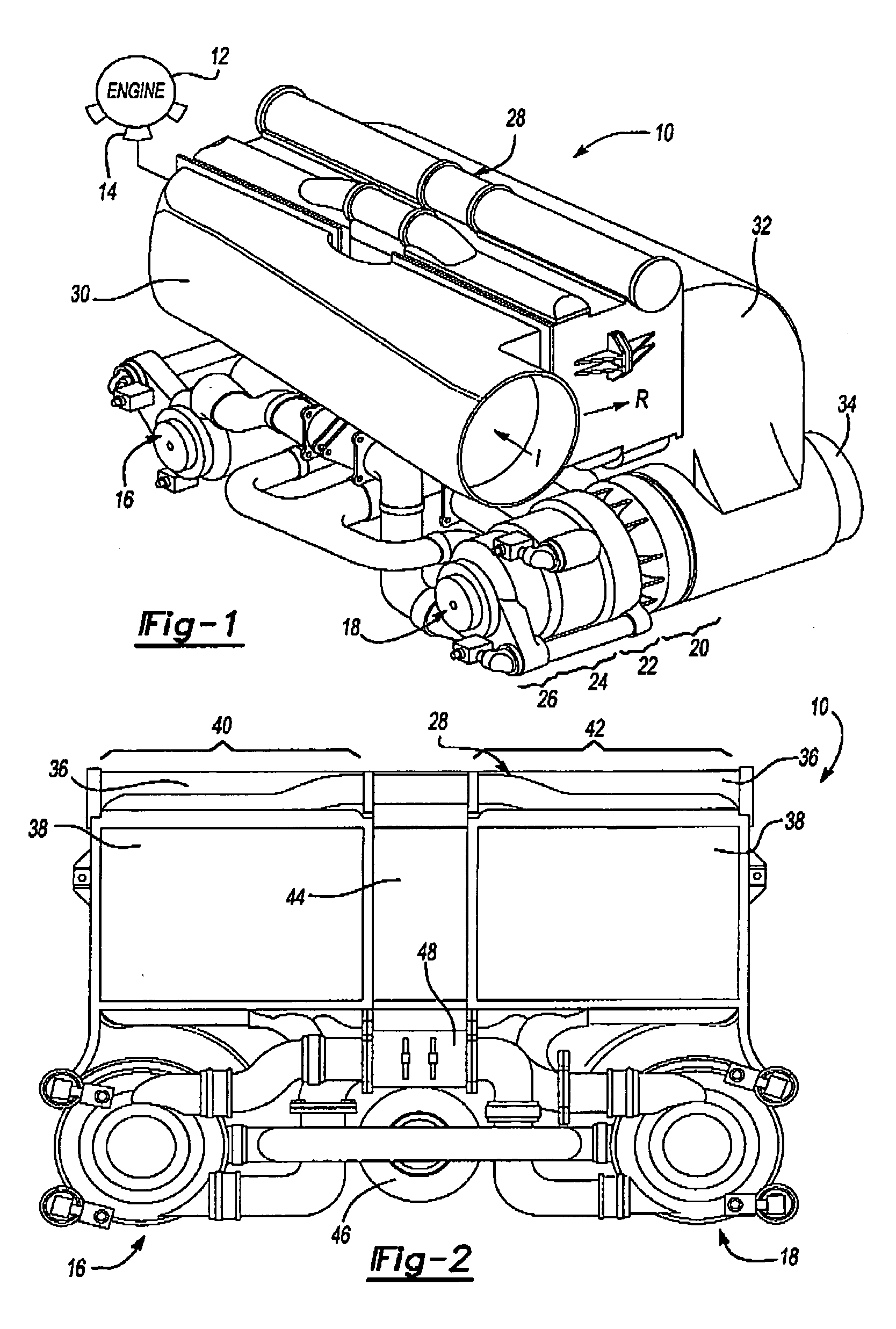 Pack and a half condensing cycle pack with combined heat exchangers