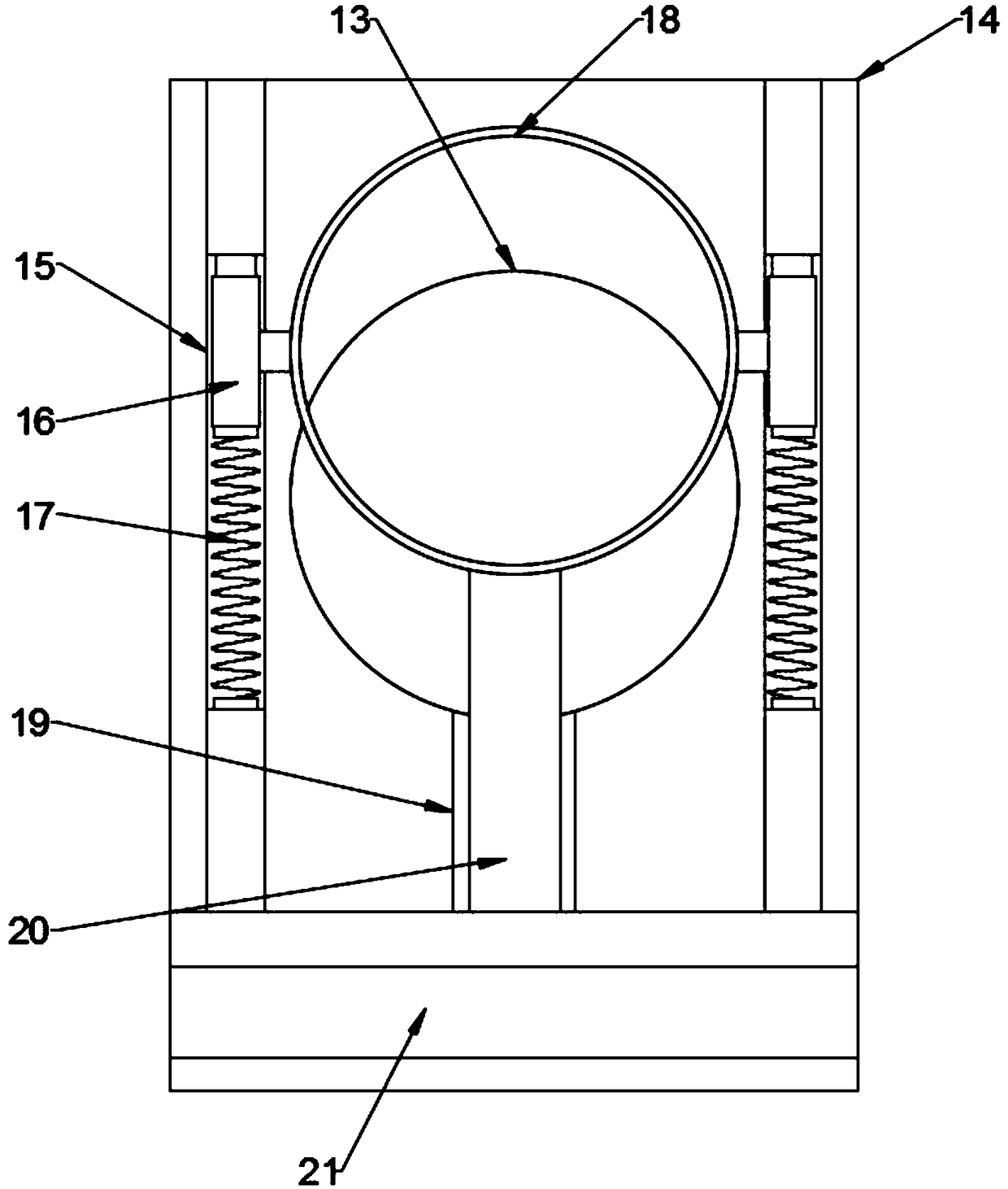 A table tennis table with a table tennis ball storage device