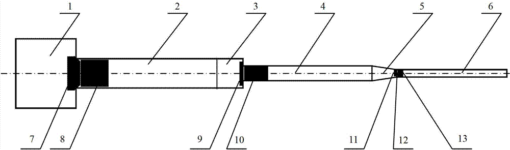 Three-level light-gas gun driven by compressed nitrogen