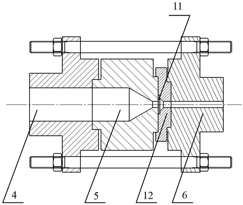 Three-level light-gas gun driven by compressed nitrogen