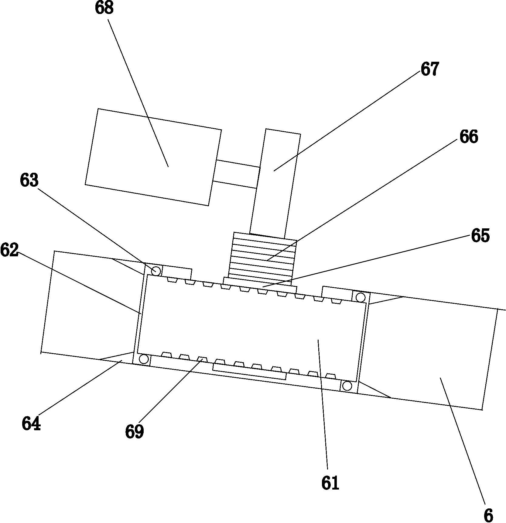 Energy-saving dyeing machine