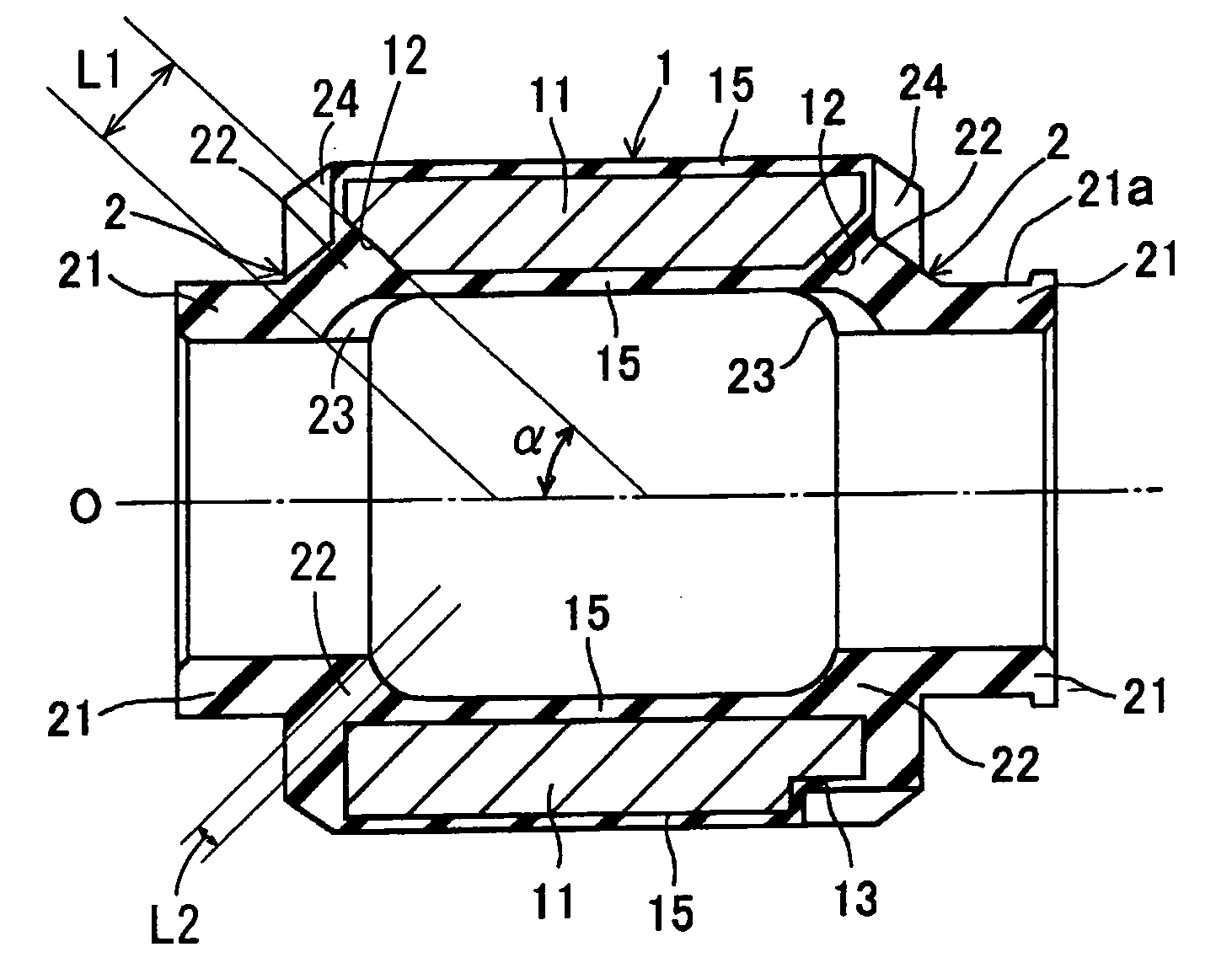 Cylindrical dynamic damper