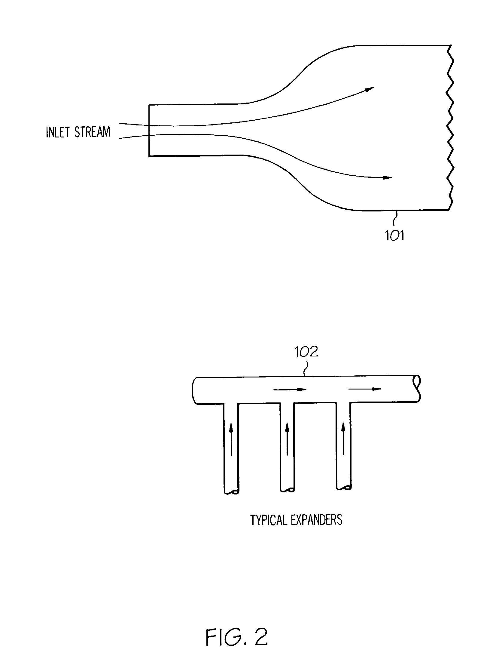 Converting mist flow to annular flow in thermal cracking application