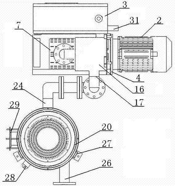 Rotary-vane efficient energy-saving environmental-friendly vacuum pump