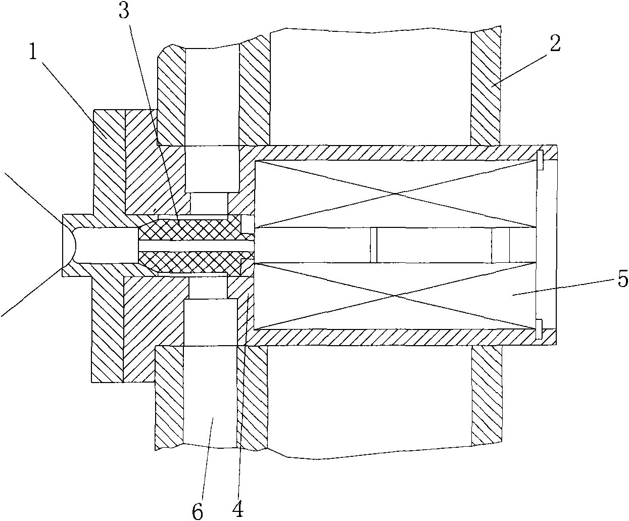 Direct-acting fine cooling electromagnetic injection valve