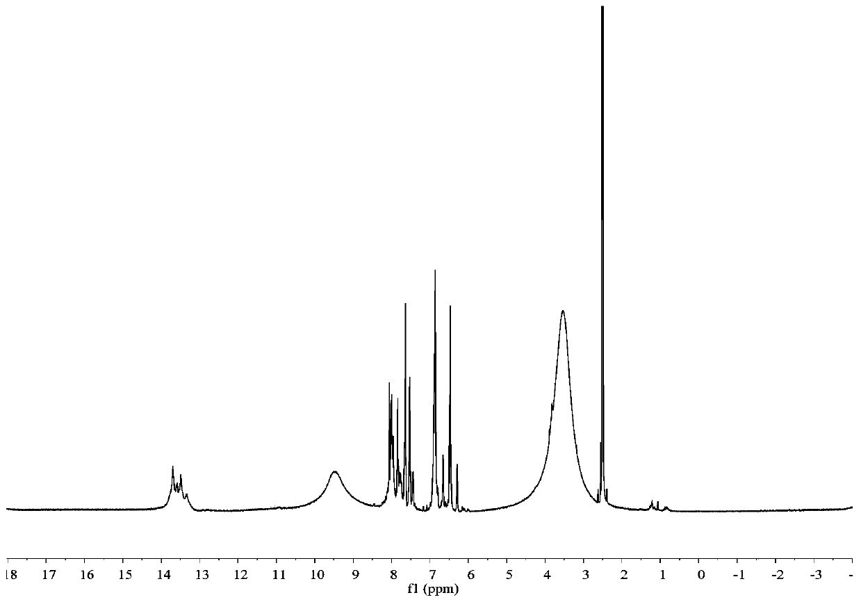 Polynuclear flavonoid complex as well as preparation method and use thereof