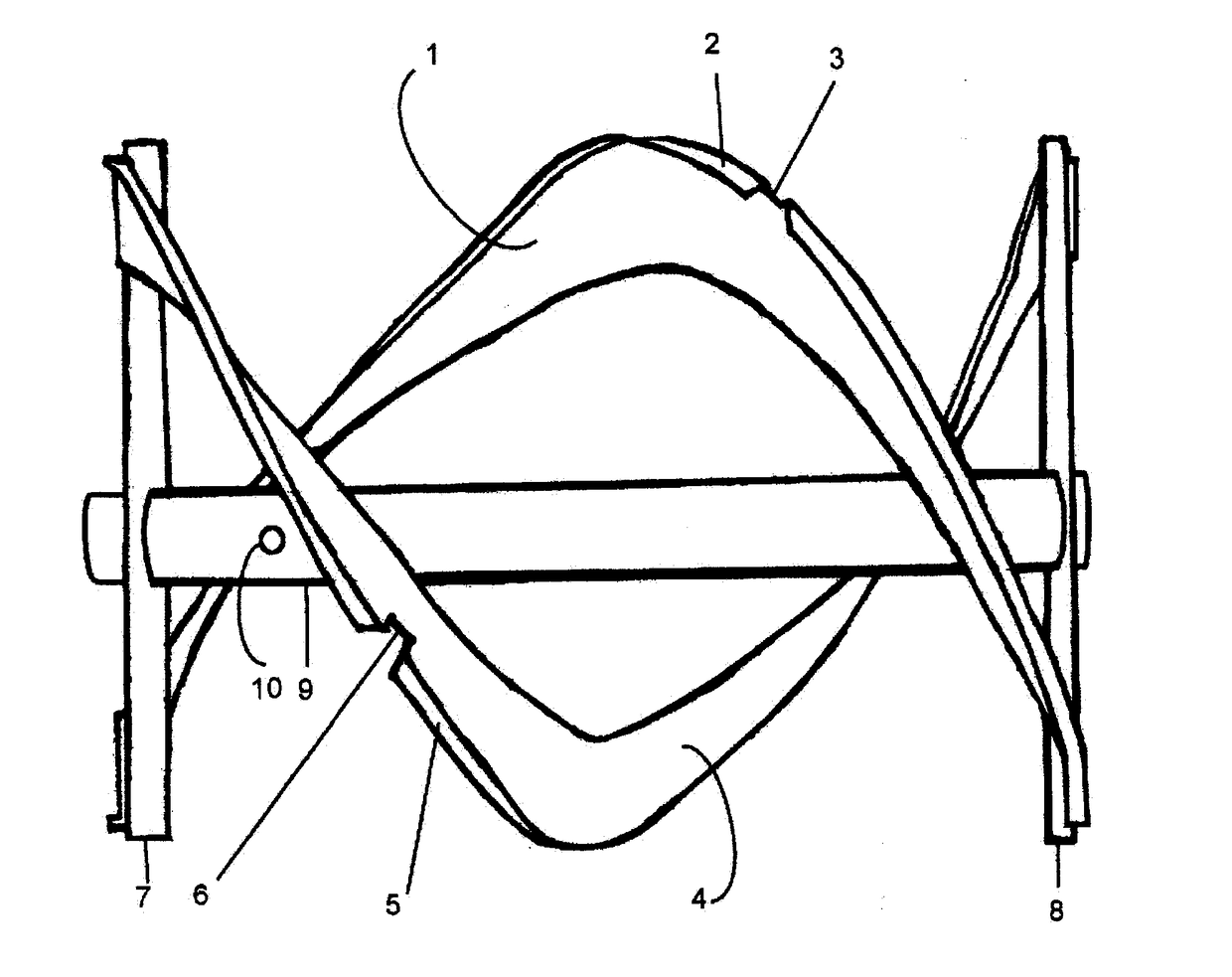 Snow shaving auger