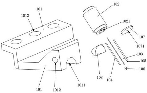 Micro coaxial radio frequency probe card