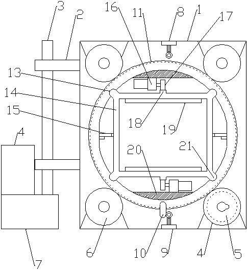 Intelligent mechanical automatic transferring device