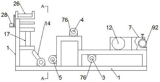 Medical bed sheet-cutting machine