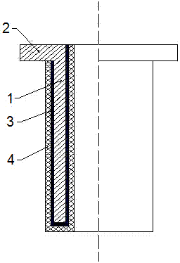 A composite low-pressure casting riser and its preparation method