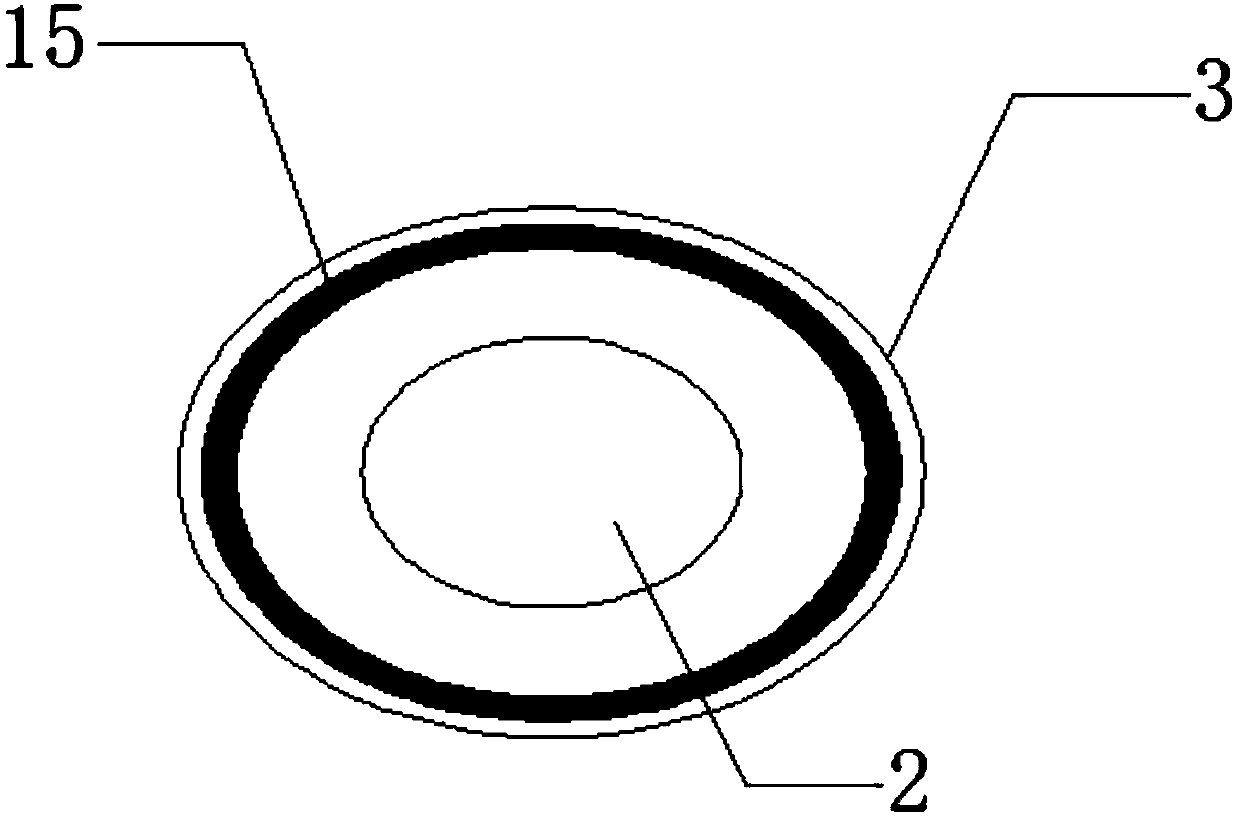 Supporting device for industrial carrying robot