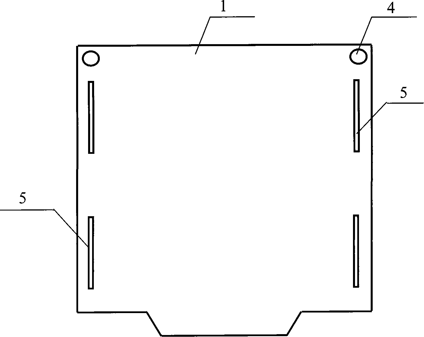 Method for maintaining indoor busbar knife brake movable contact without power-off of high pressure busbar