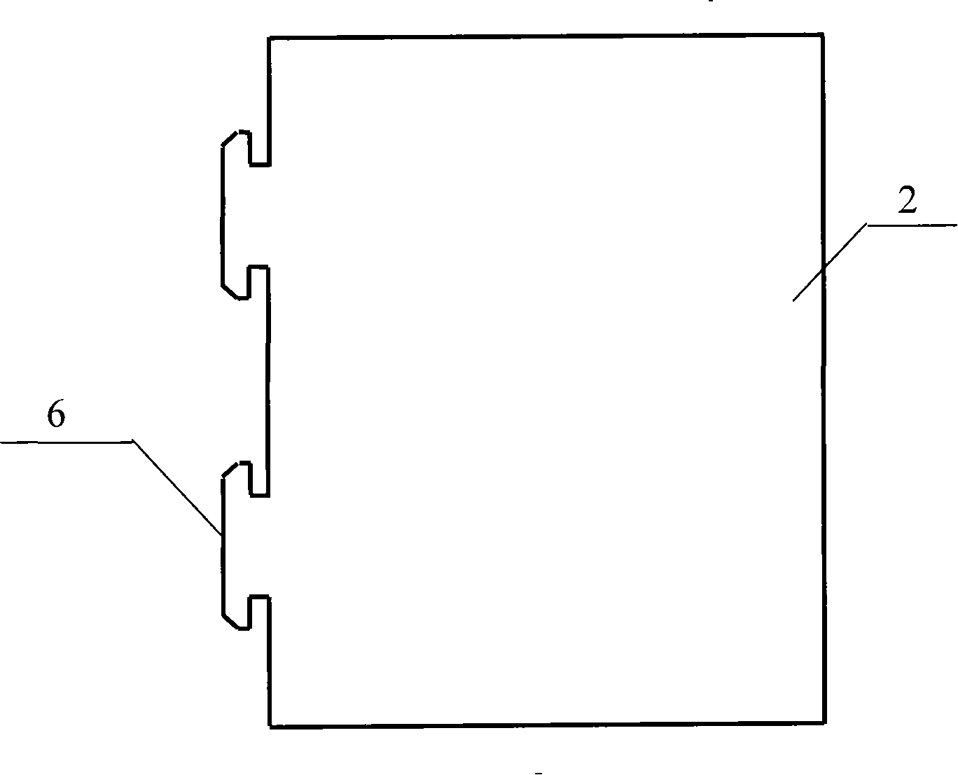 Method for maintaining indoor busbar knife brake movable contact without power-off of high pressure busbar