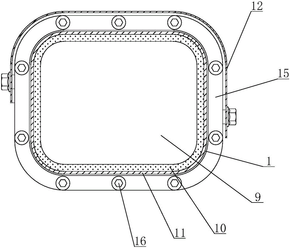 Engine exhaust device being convenient to maintain and engine