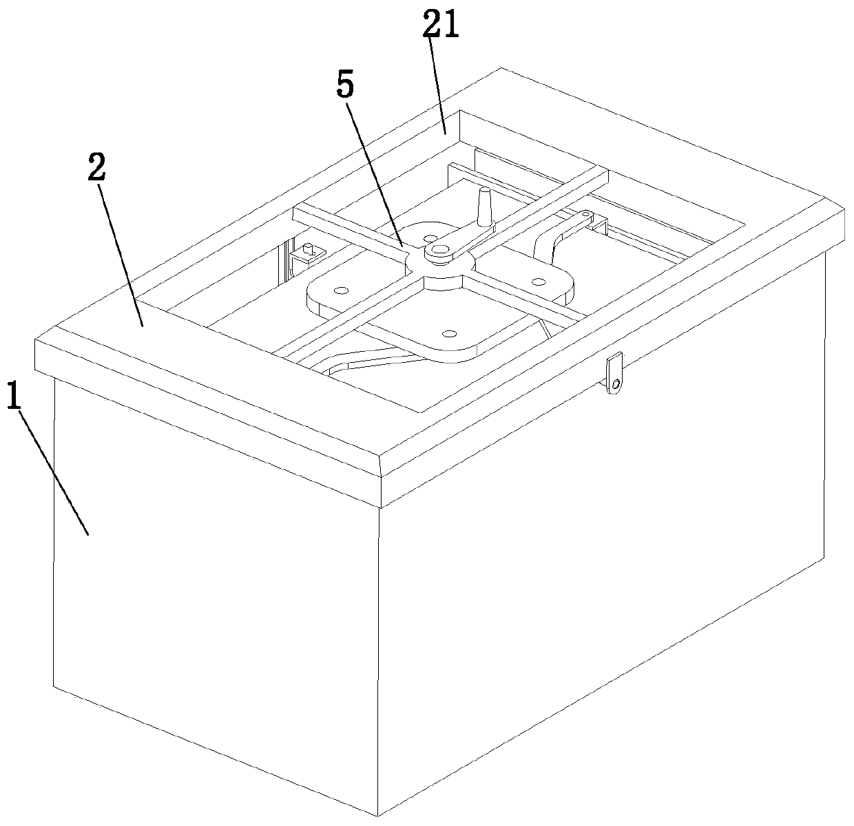 Battery buffer device for new energy vehicles