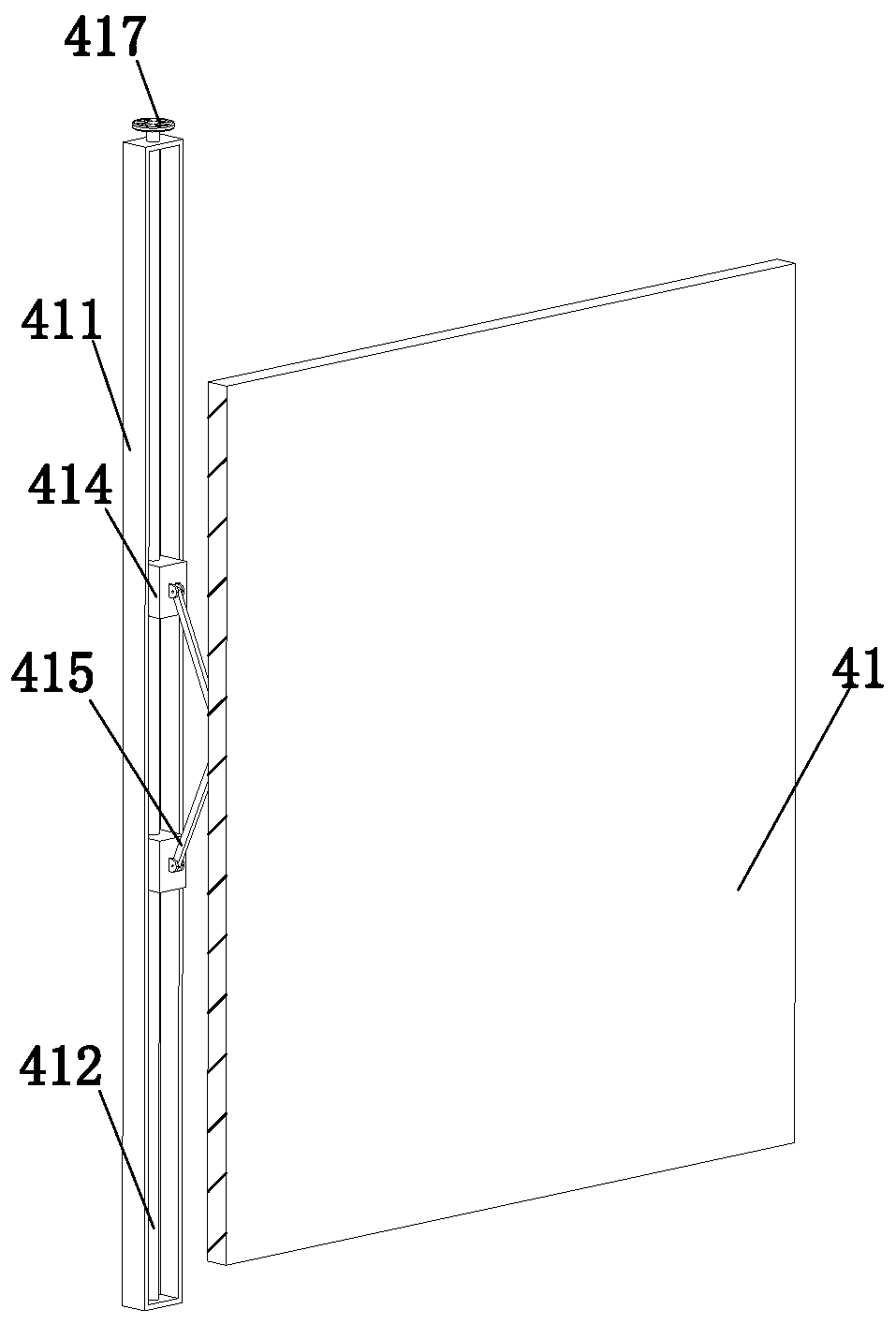 Battery buffer device for new energy vehicles