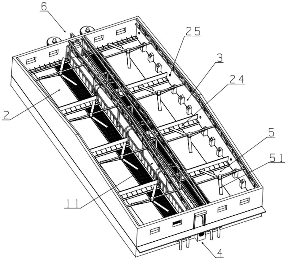 Positive pressure ventilation epidemic prevention type intelligent pig raising system and control method