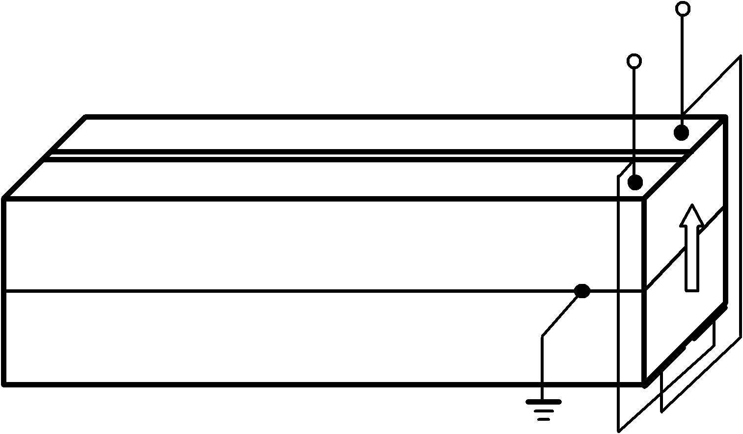 Piezoelectric actuator and linear piezoelectric motor