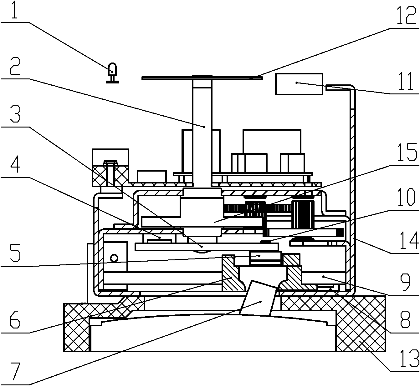 Status identification device of breaker driving mechanism