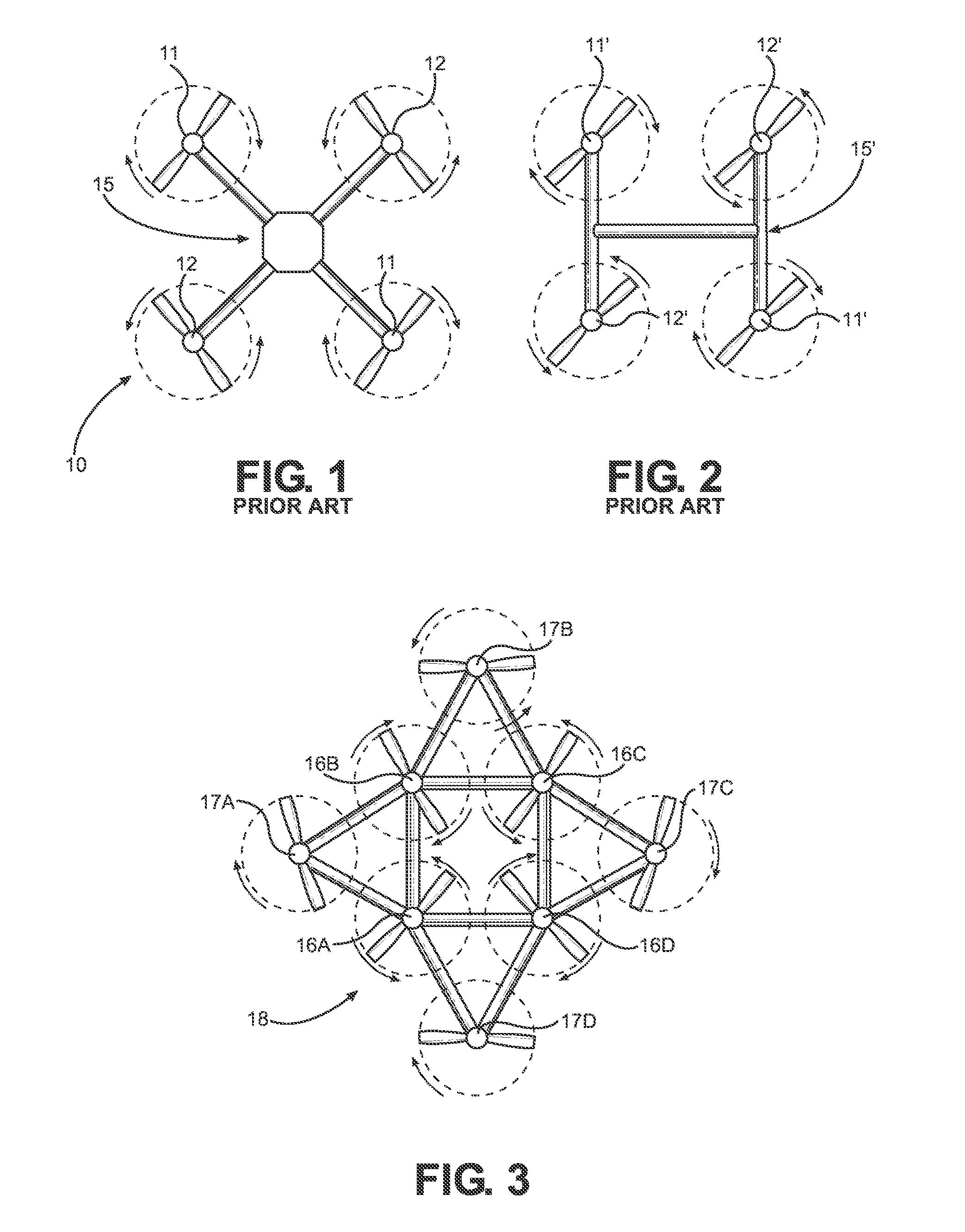 Flying electric generators with clean air rotors