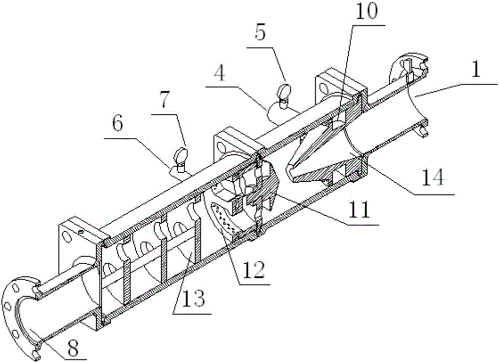 A foam gel preparation device for mine fire prevention