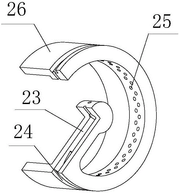 A foam gel preparation device for mine fire prevention