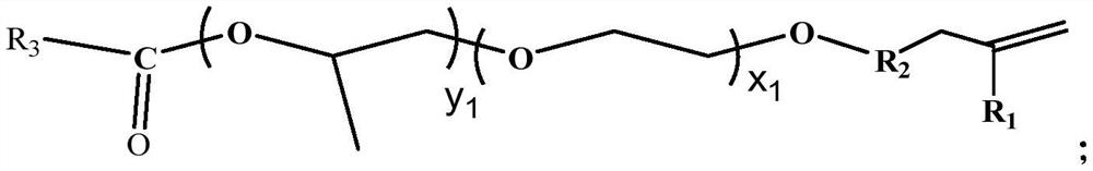 Polyhydroxy air-entraining delayed coagulation type water reducing agent and preparation method thereof