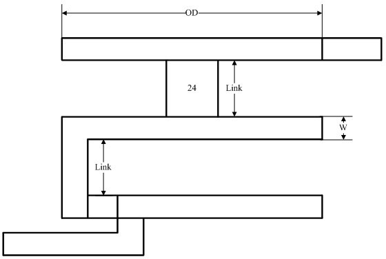 Multilayer on-chip integrated spiral inductor with vertical structure