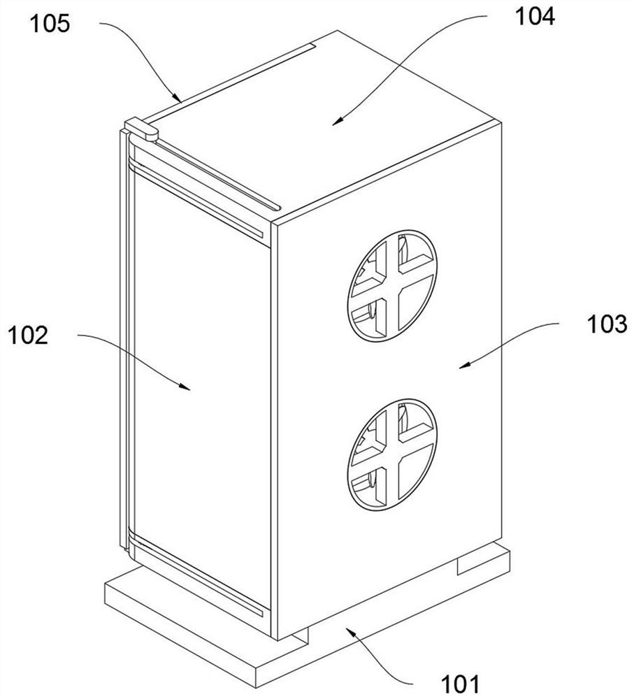 A smart street light control switch cabinet