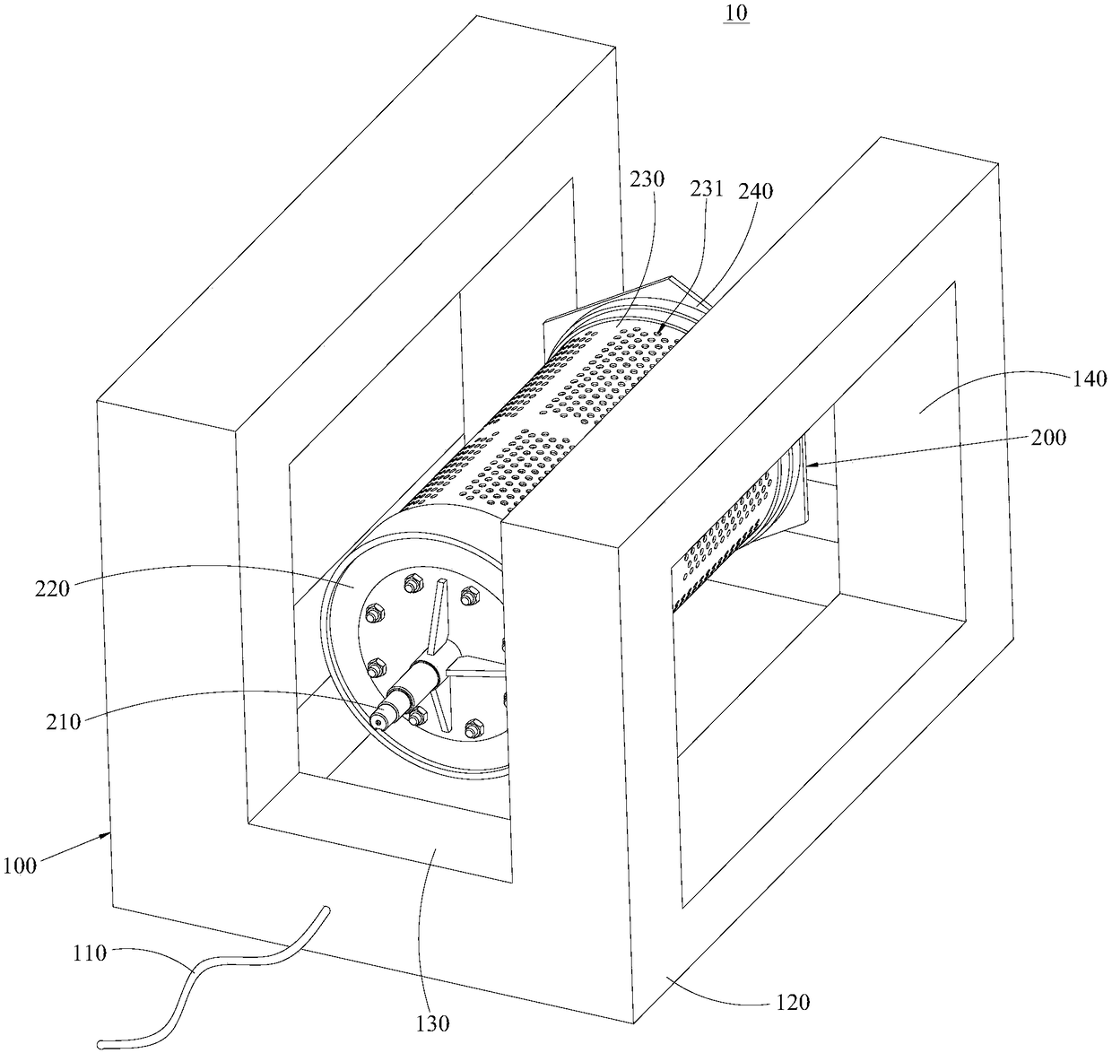 Fishery feed feeding device