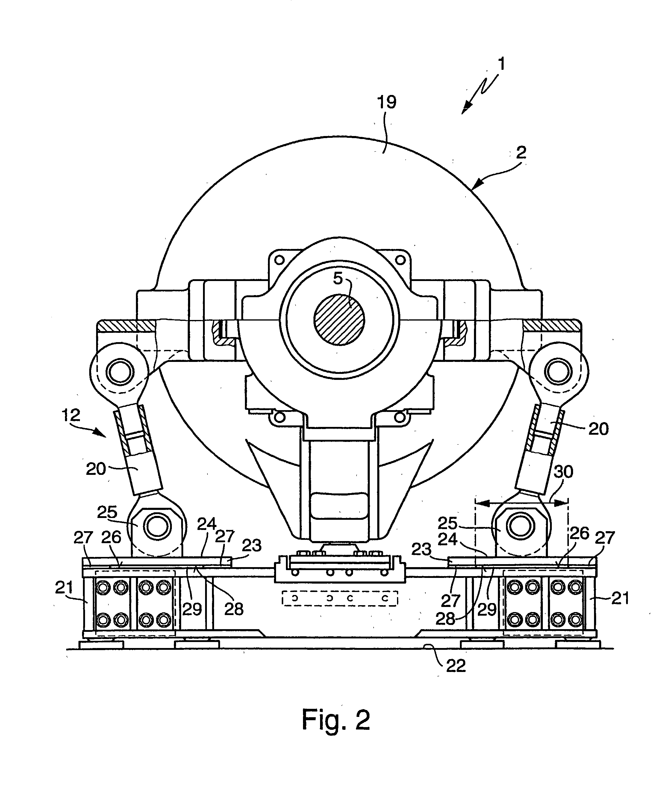 Turbogroup of a power generating plant