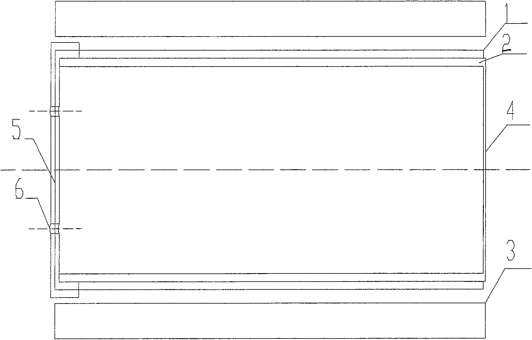 A magnetic shielding device with multi-layer compound structure for shielding strong magnetic field