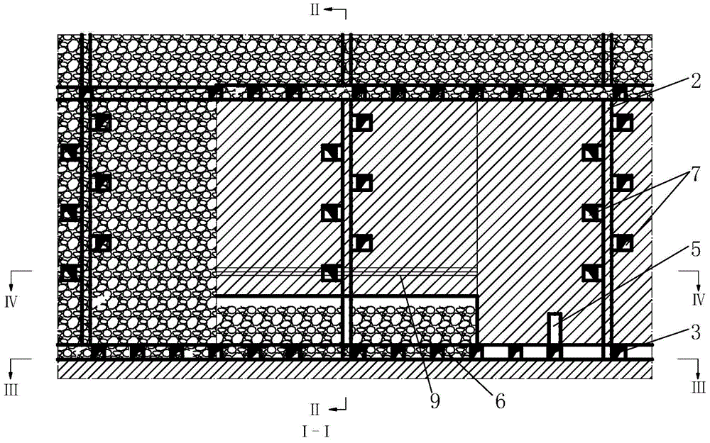 Sub-level shrinkage caving method