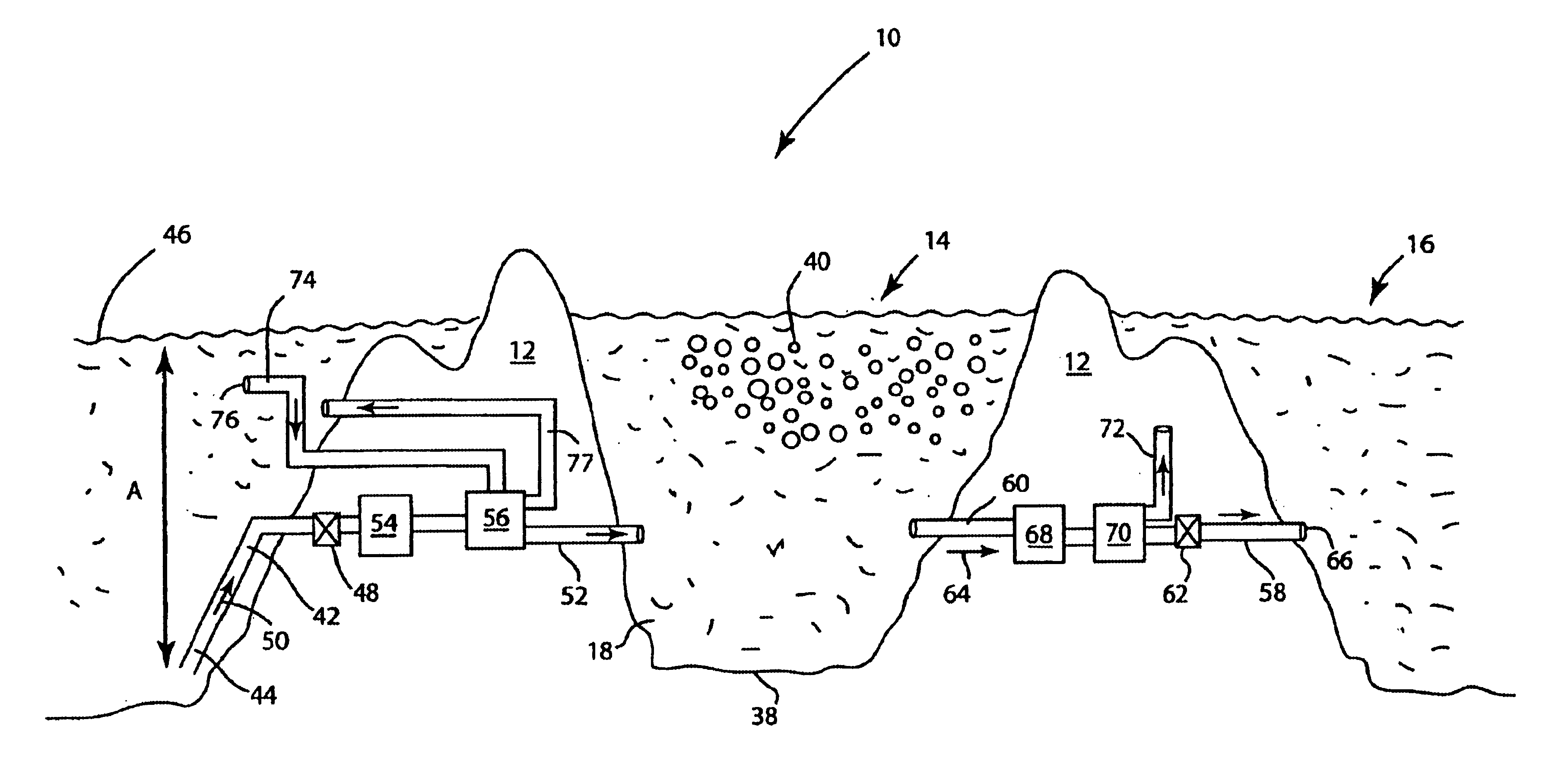 Tidal irrigation and electrical system (TIES)