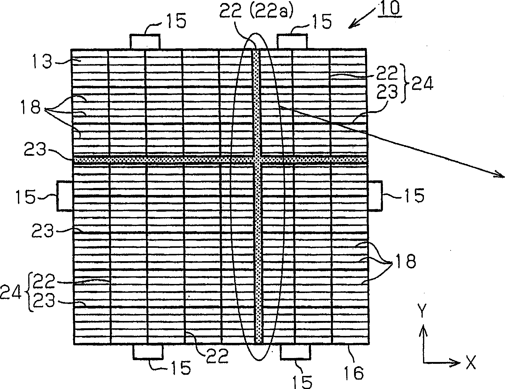 Semiconductor integrated circuit device and its power supply wiring method