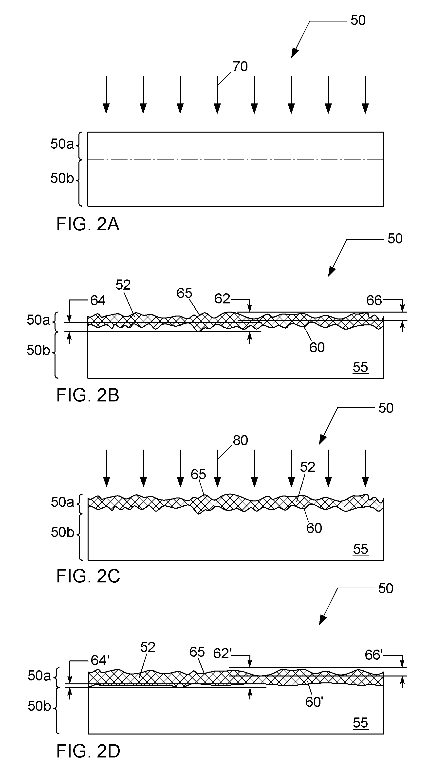 GCIB process for reducing interfacial roughness following pre-amorphization