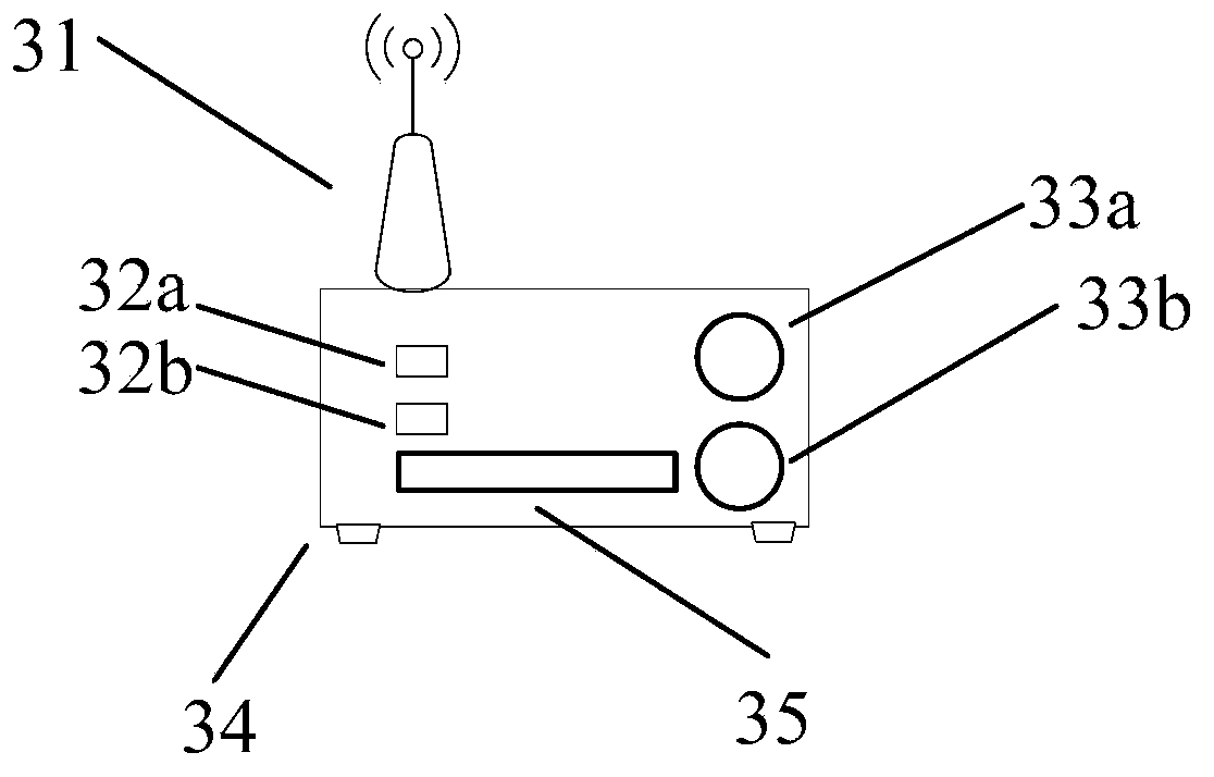 Partial discharging signal source positioning device and system of gas-insulation completely-enclosed combined electrical appliance