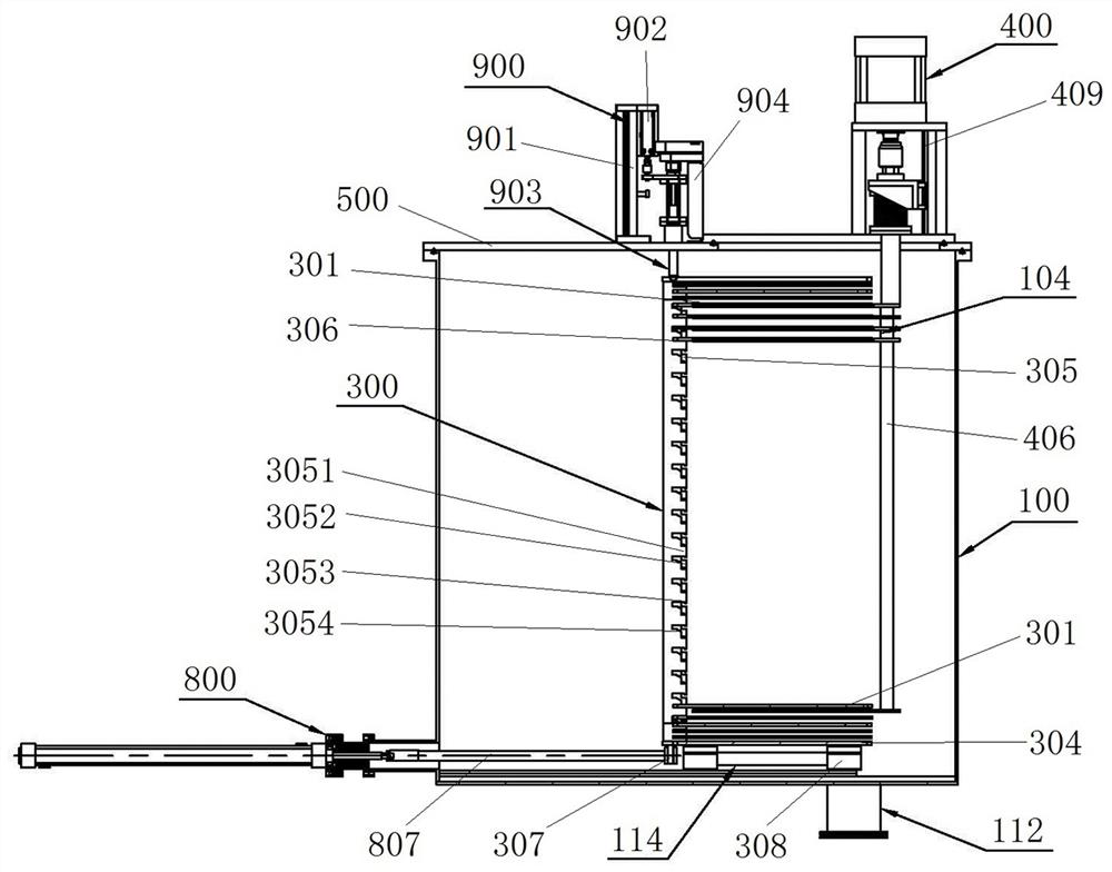 A kind of PECVD coating machine