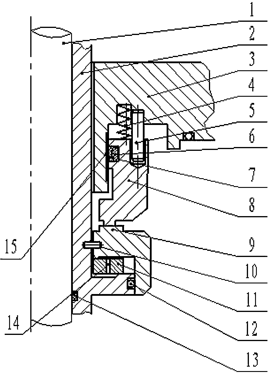 Self-adaptation sealing-type mechanical sealing device