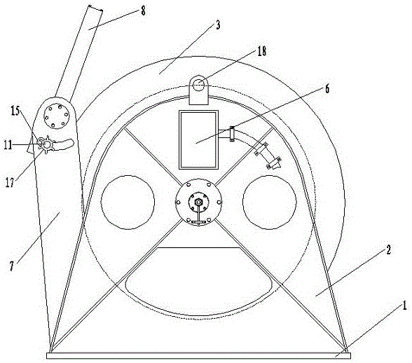 Umbilical winch for underwater robot