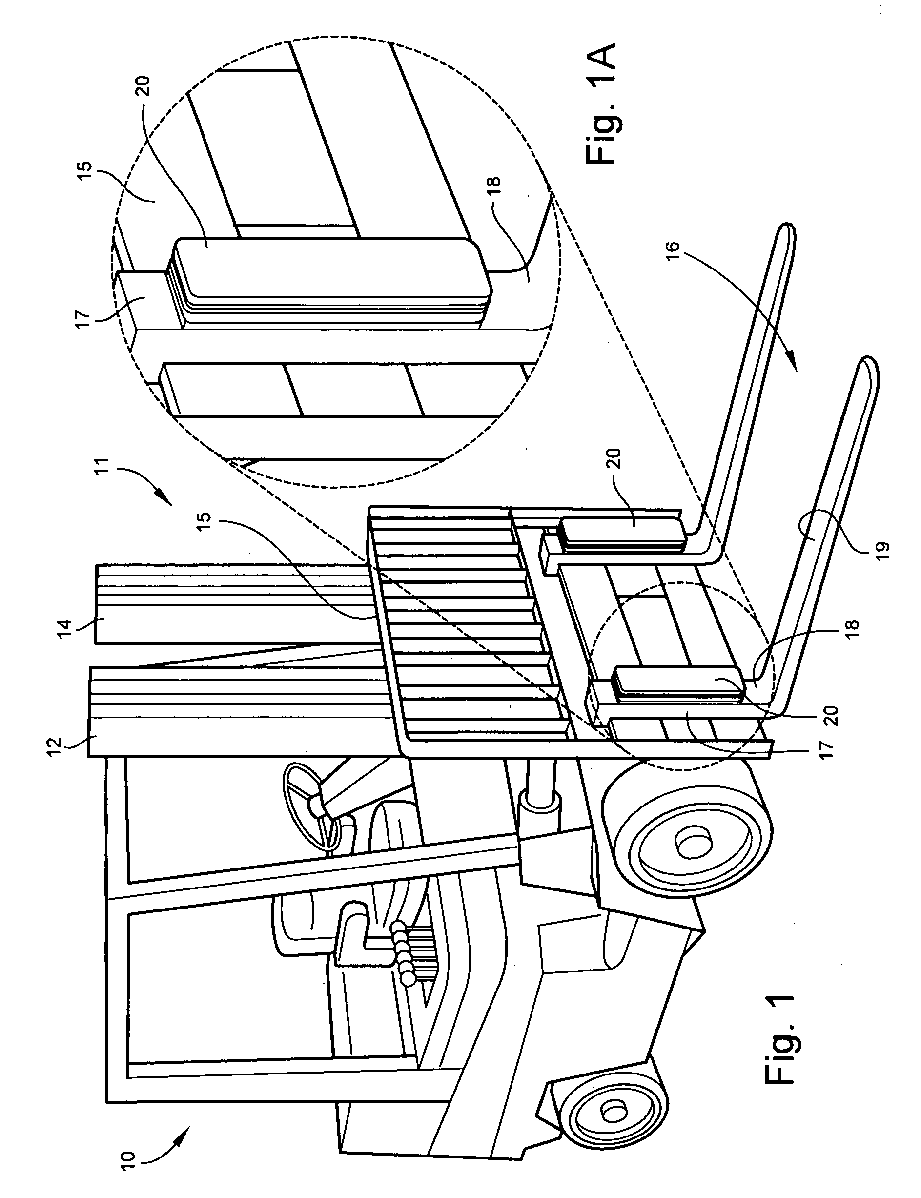 Protective bumper adapted for minimizing damage to materials carried by a materials handling vehicle